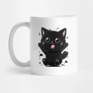 Cute Happy Kitten Mug